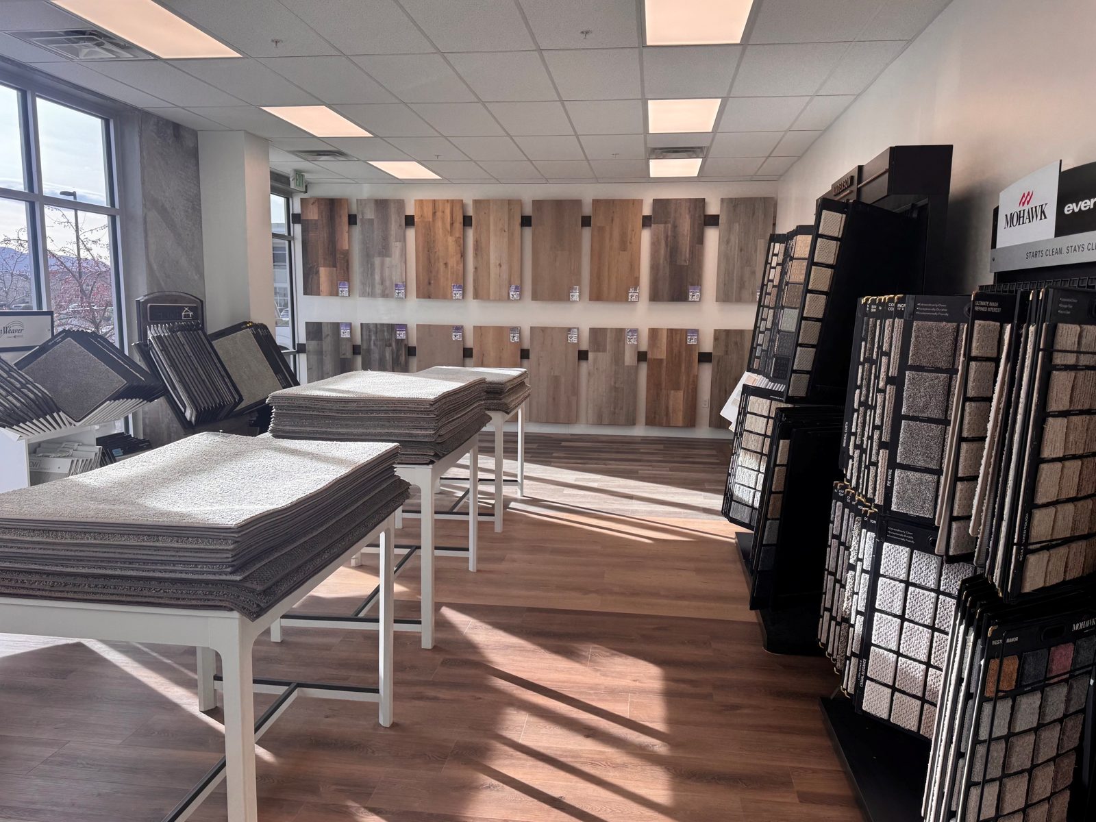 Taylor Carpets showroom in Lehi, Utah